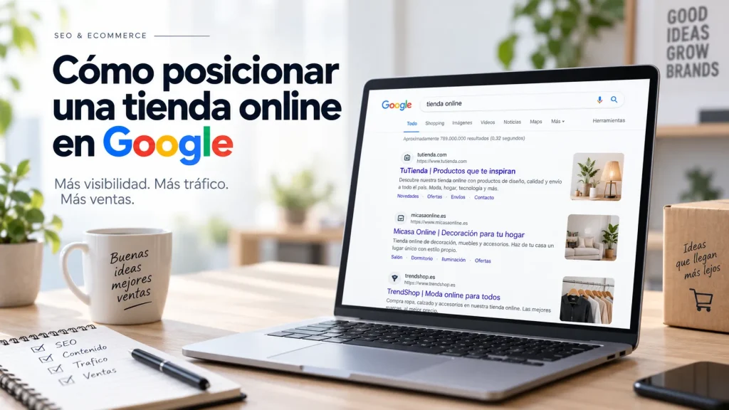 Cómo posicionar una tienda online en Google